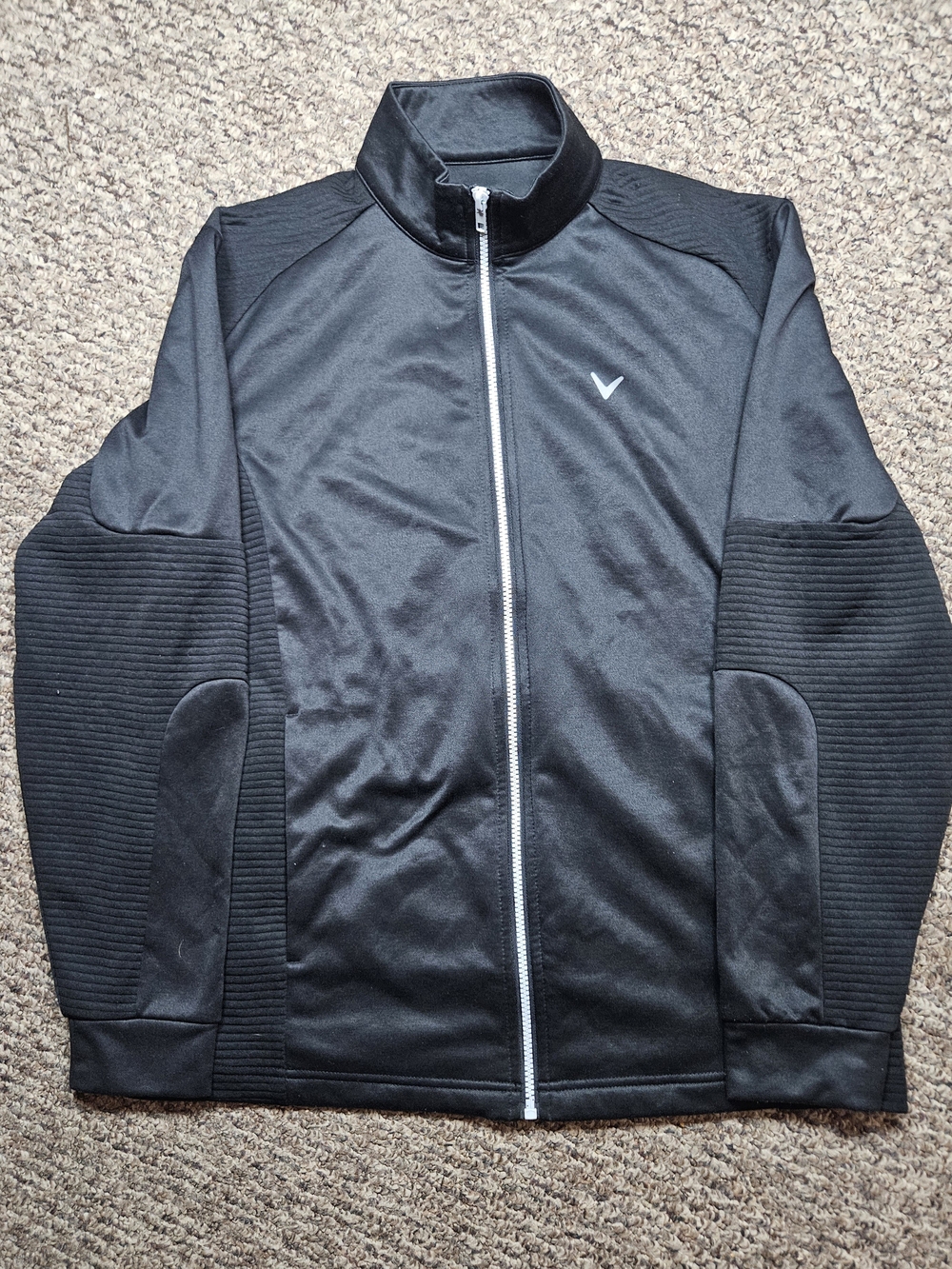 Callaway Men's Black Full-Zip Performance Jacket